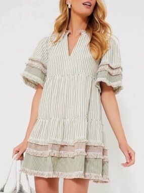 TUCKERNUCK Cotswold Stripe Crawford Dress NWT